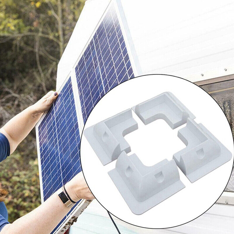 4pcs  Solar Panel Mounting Bracket Kit-Boat Caravan Camper Van RV Roof Mount