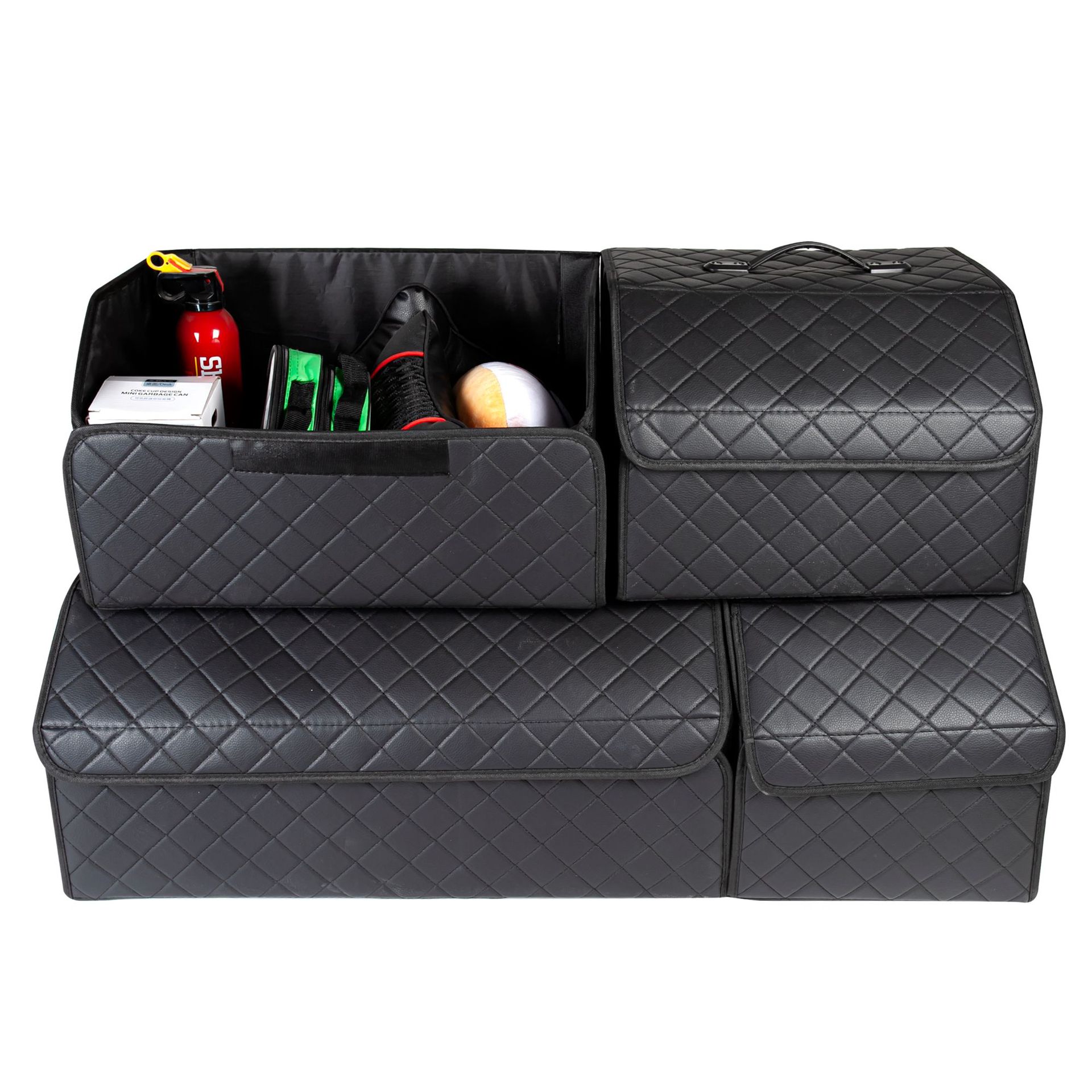 Title 1, Car Trunk And Storage Box Multifunctional Leath...