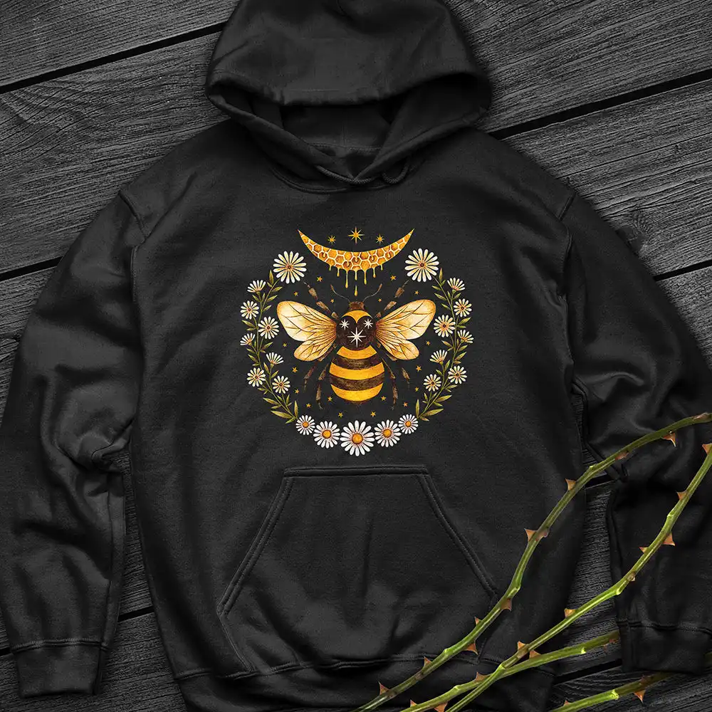 Solid Casual Honey Moon Hoodie