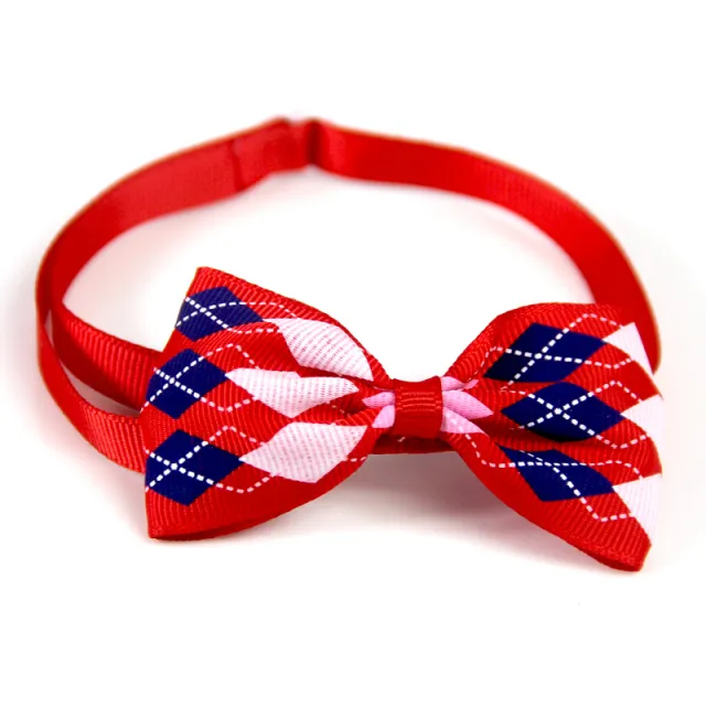 Plaid Pet Tie Cat Dog Scarf Accessories Pet Accessories Vn10616 - Shop at LoveMi