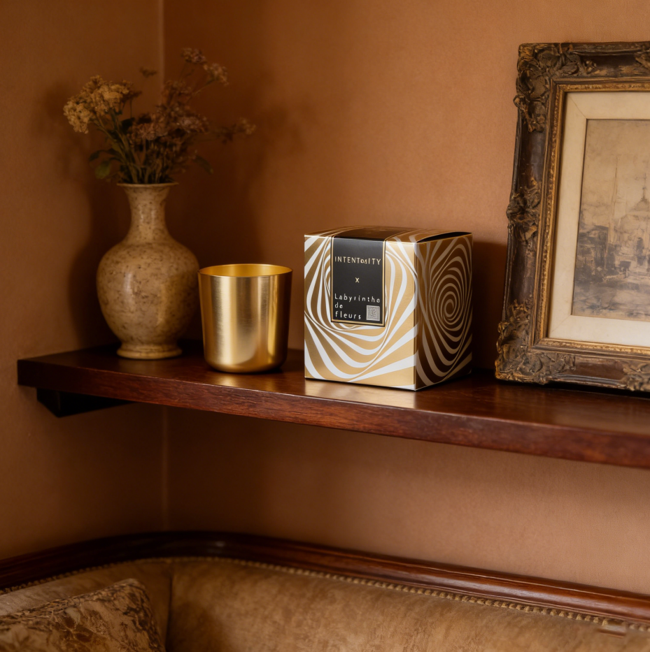 290g Soy Wax Scented Candle, Blended Fragrance Featuring Lem