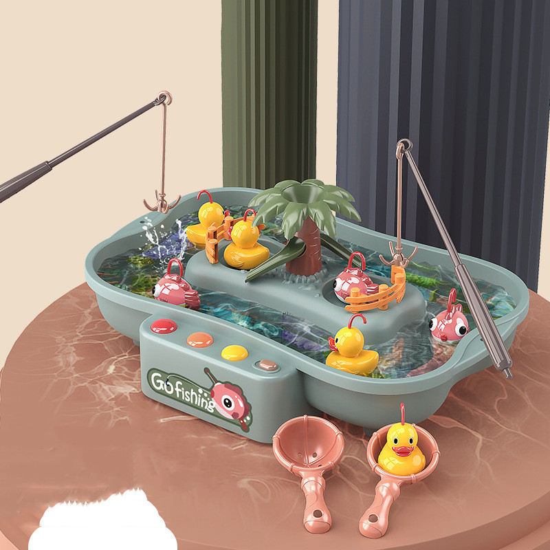 Electric Bathing Music Inflatable Pool Playing In Water Baby Toys