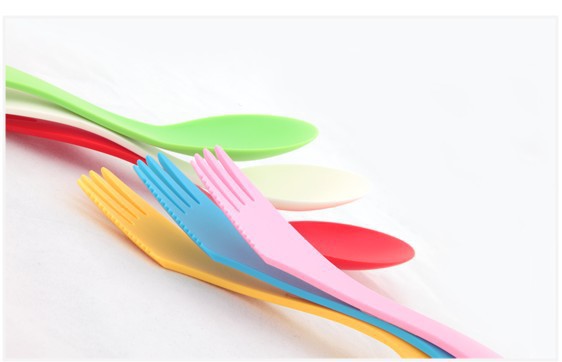 Title 3, Knife Fork And Spoon Three-in-one Set Tableware...