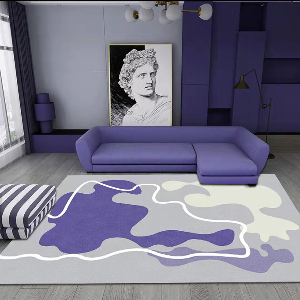 Cashmere Thickened Living Room Sofa Carpet Bedroom Full Floor - 3