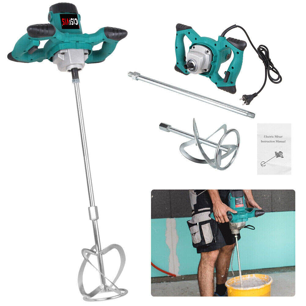 Electric Adjustable Speed Gypsum Cement Mixer — foto 9