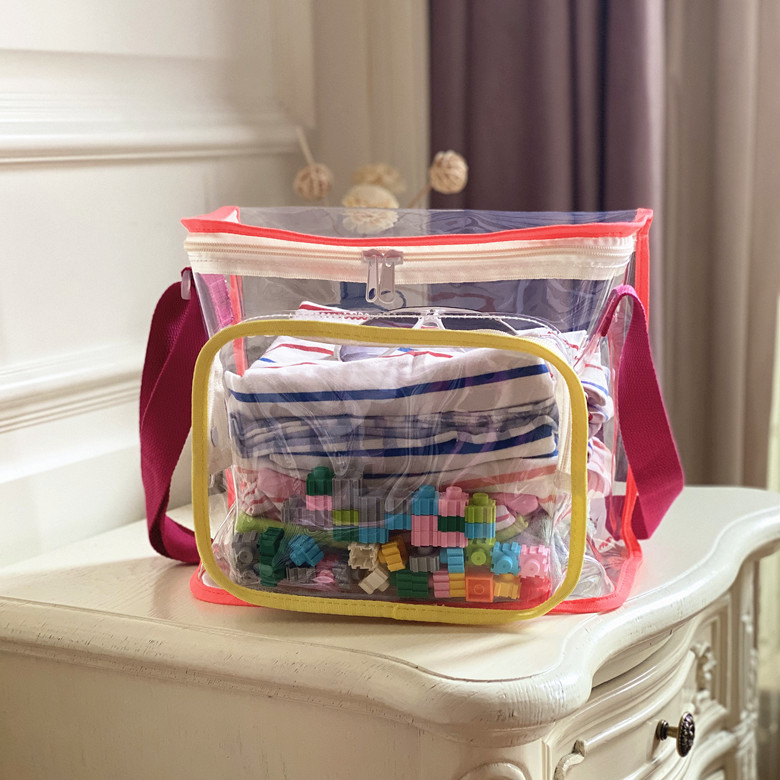 INS Street Shooting Outdoor Snack Toys Transparent Beach Bag