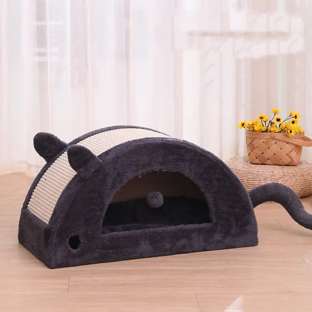Closed Type Warm Cat House In Winter Cats Nest Mouse Model - Shop at LoveMi