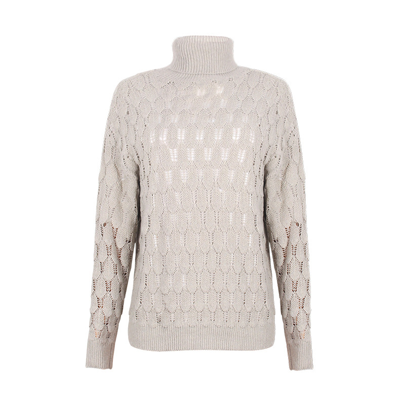 Title 8, Maglione casual ampio a maniche lunghe con coll...