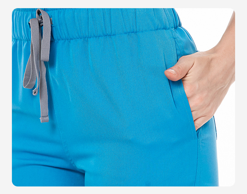 Hospital Surgical Suit V-neck Elastic Brush