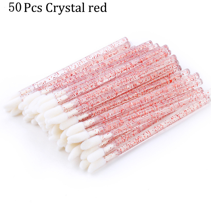 Title 5, 50 Pcs Disposable Lip Brush Eyelash Brushes Cry...