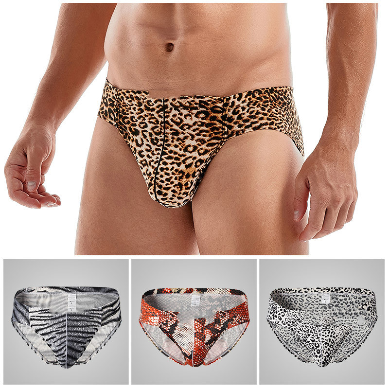 Men's Fashion Casual Animal Print Low Waisted Shorts