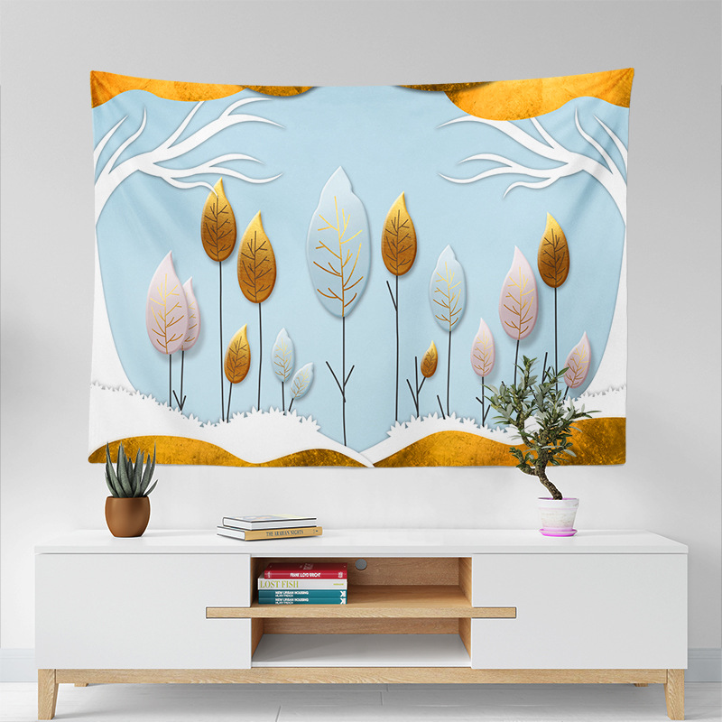 Bedroom Decoration Background Hanging Cloth Nordic Ins Live Printing