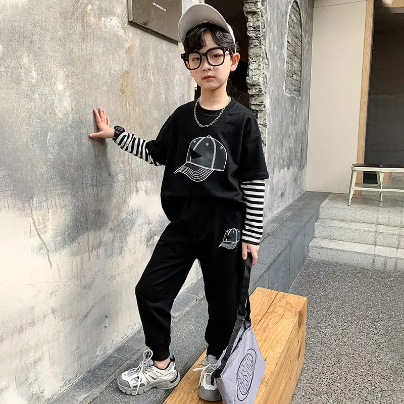 New Middle-aged Children's Leisure Two-piece Suit