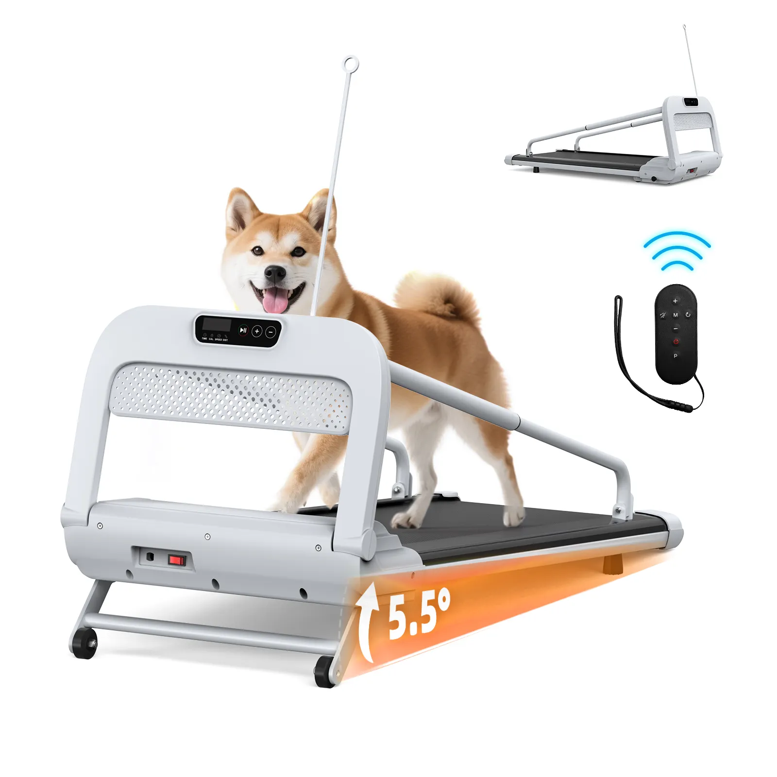 New Quiet Smart Pet Treadmill, Adjustable Speed