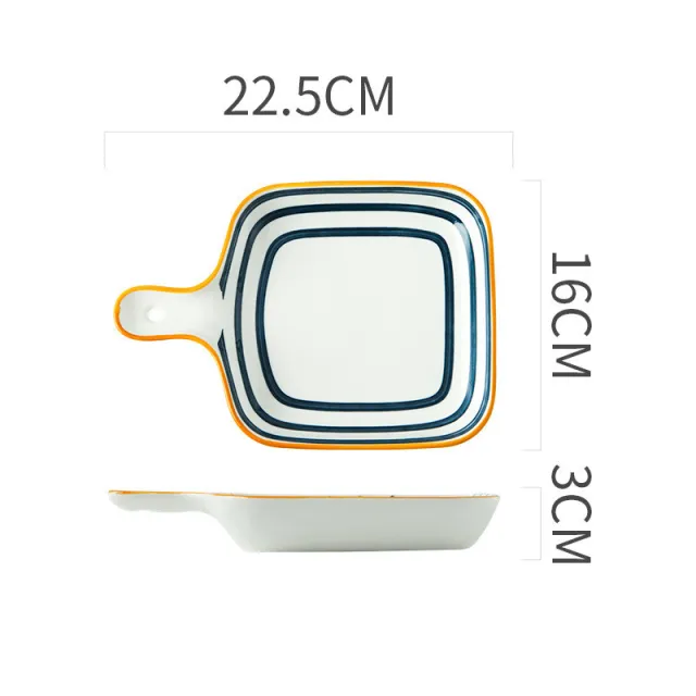 Ceramic Plate Creative Personality Plate Dish Plate - Shop at LoveMi