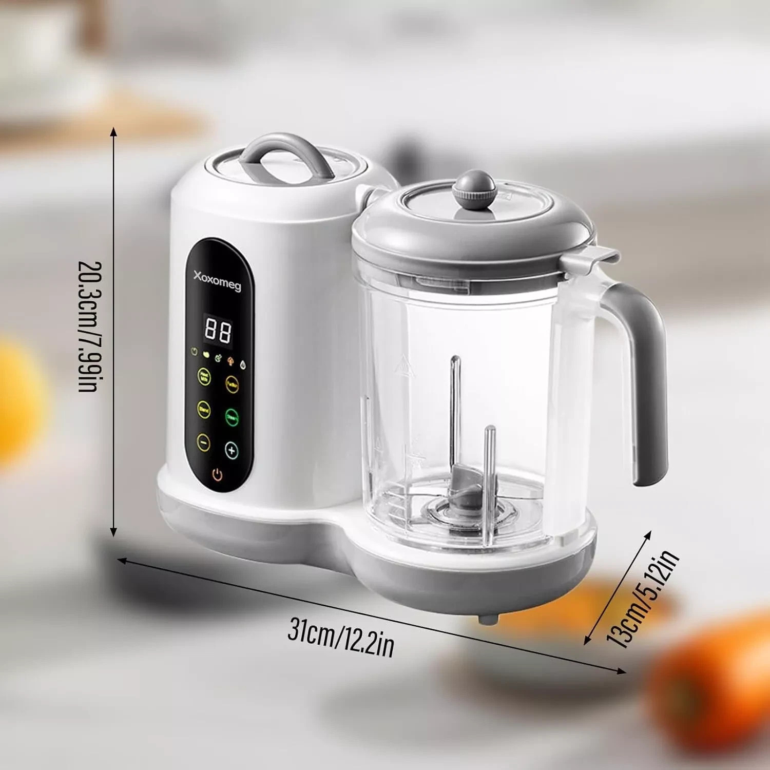 Machine à aliments pour bébés 450w, avec mélangeur à vapeur – Image 5