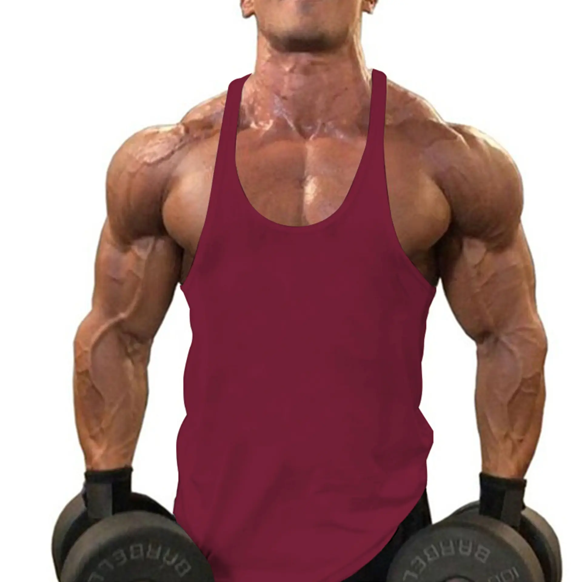 Men's Fitness Sports Casual Cotton European Size