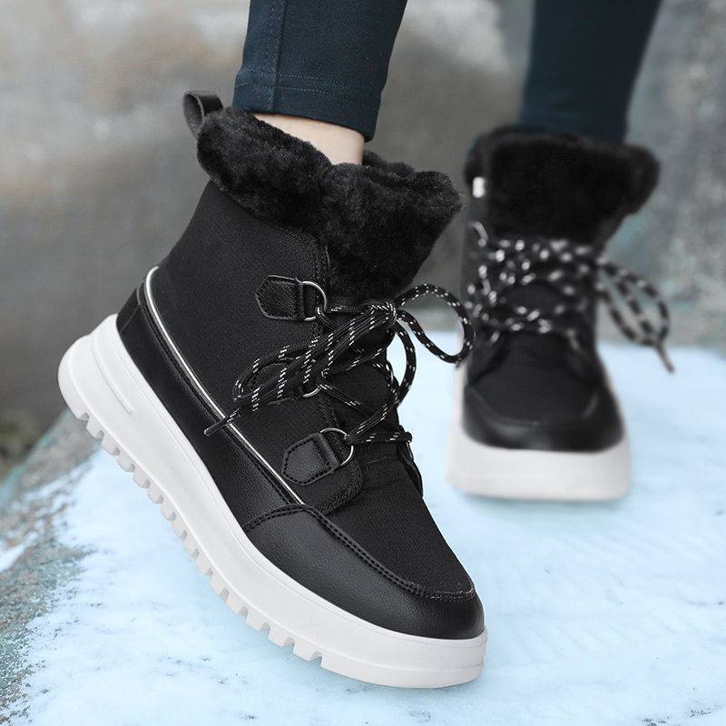 Title 2, Women Snow Boots With Velvet Warm And Non Slip