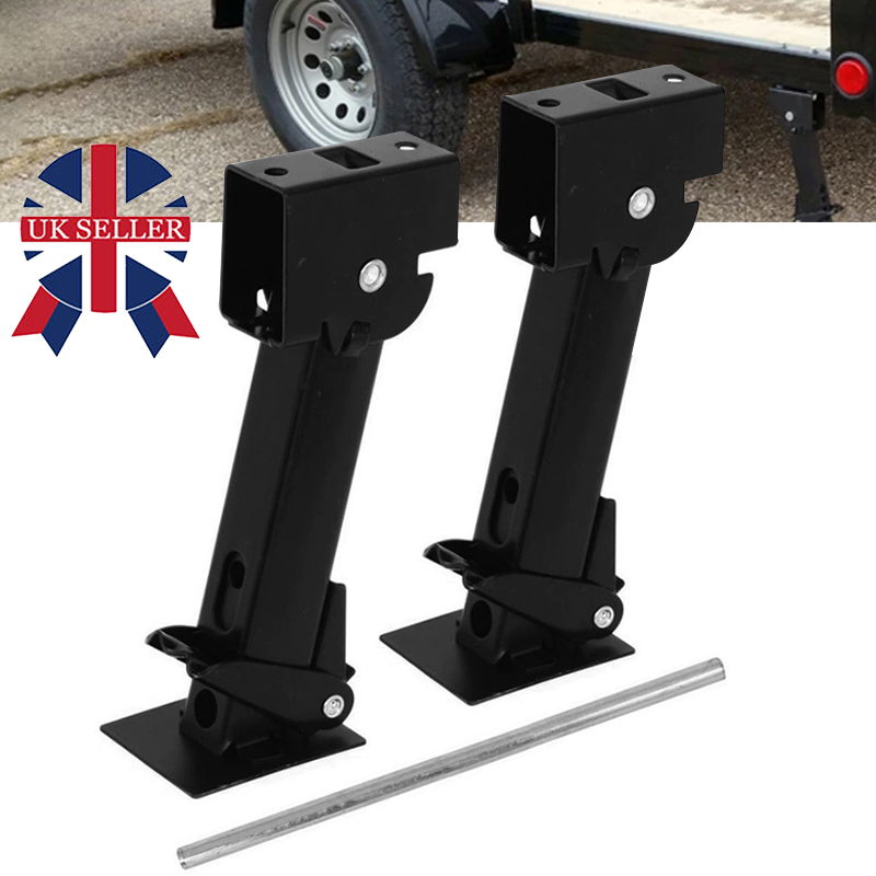 2X 10 0 0lbs RV Stabilizer Jacks Telescoping Travel Trailer Jack Camper Stand Rod