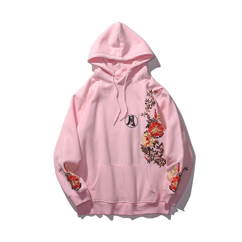 New Chinese Style Embroidered Moon Rabbit Hooded Sweater