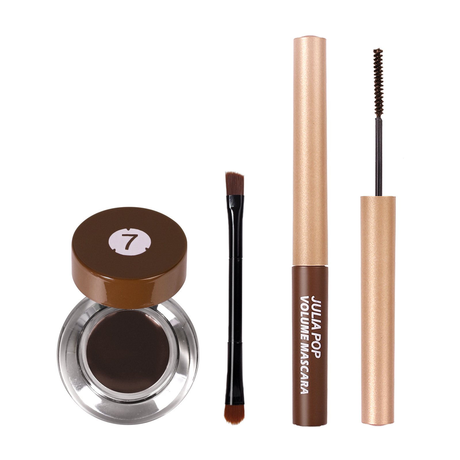 Eyeliner Makeup Set Is Smudge free And Waterproof Brown - Shop at LoveMi
