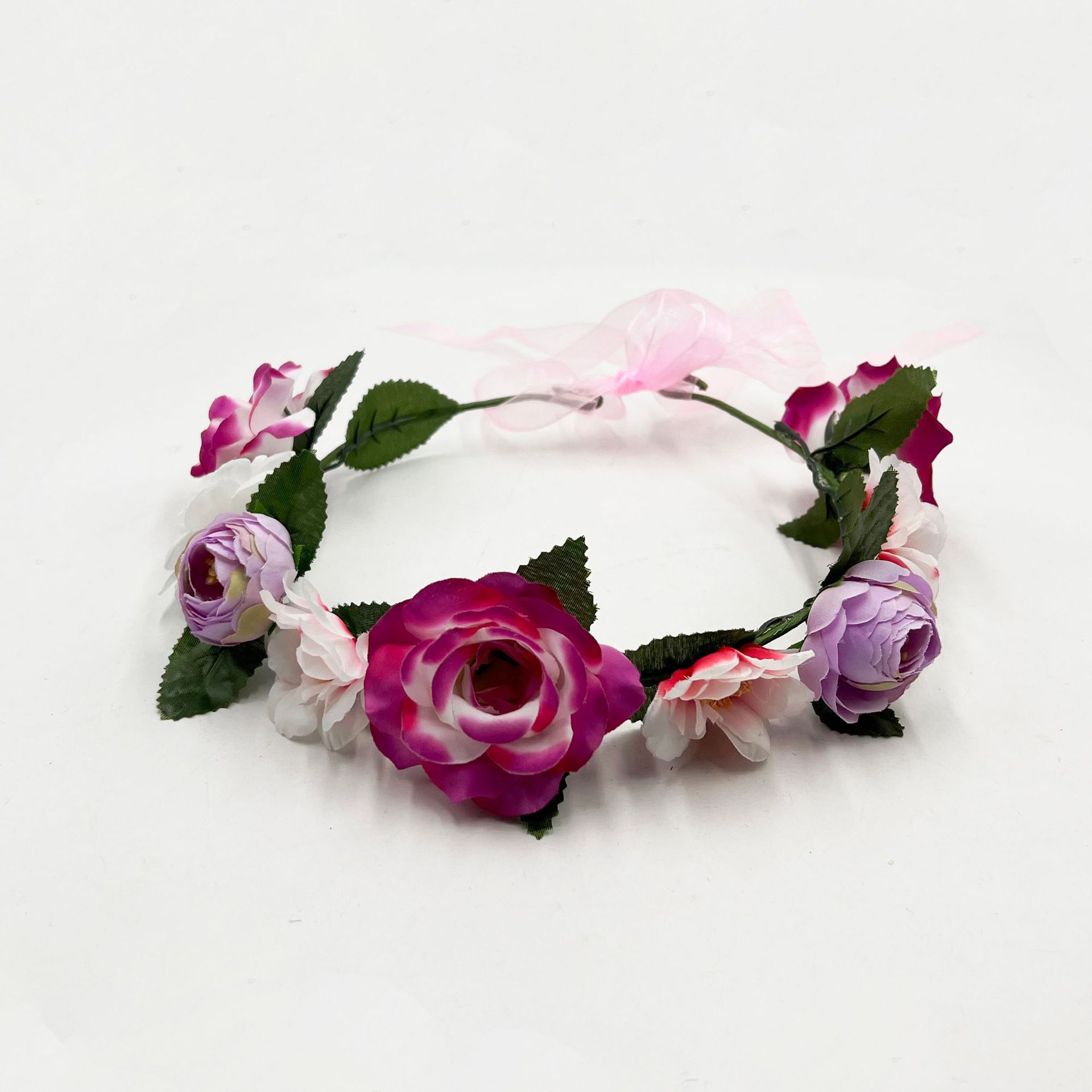 Fashion Personality Simulation Fabric Garland Headwear