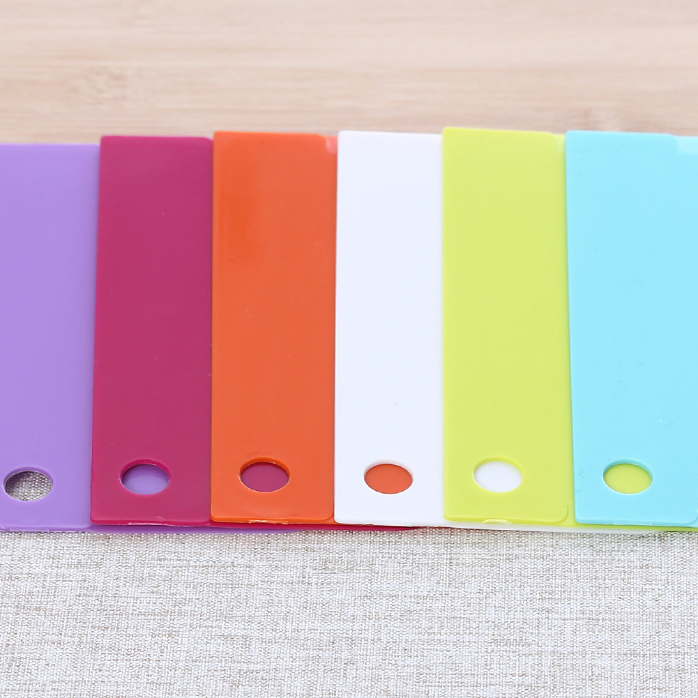 Title 9, Colored 6-piece Plastic Trapezoidal Semicircle ...