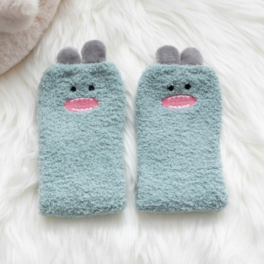 Title 6, Three-dimensional ear embroidery snow socks