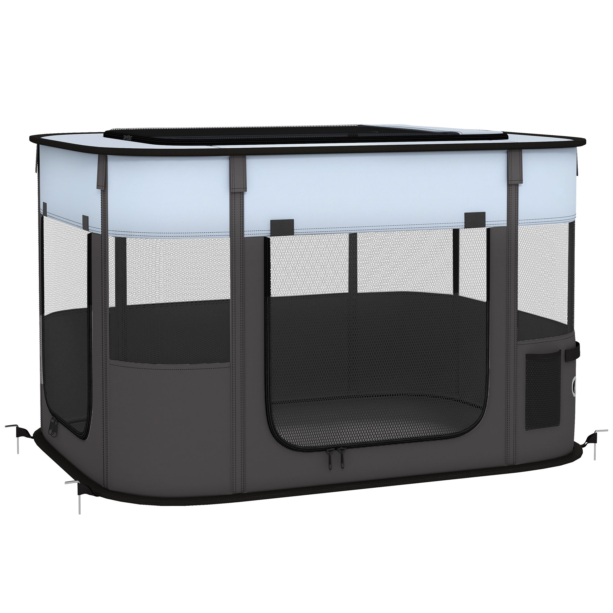 Foldable Dog Fence With Storage Bag, Suitable For Indoor-outdoor Use, Portable — image 6