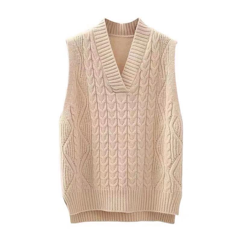 Title 1, Sweater Vest Womens Knitted Cover Spring And A...