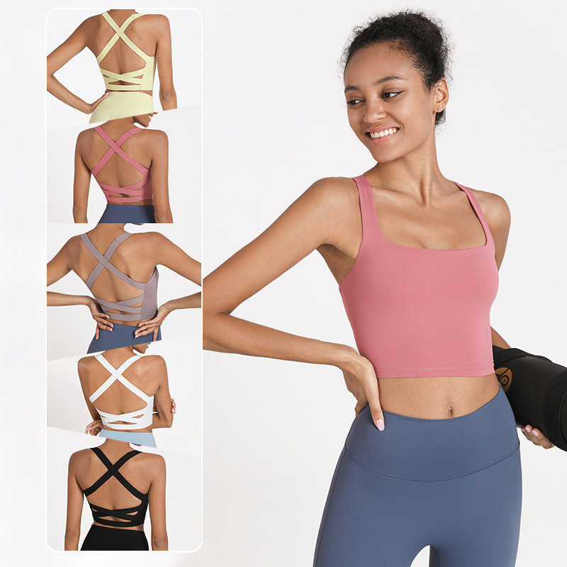 Title 14, Quick-drying running fitness bra