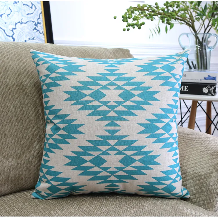 Nordic Color Geometric Throw Pillows – image 7