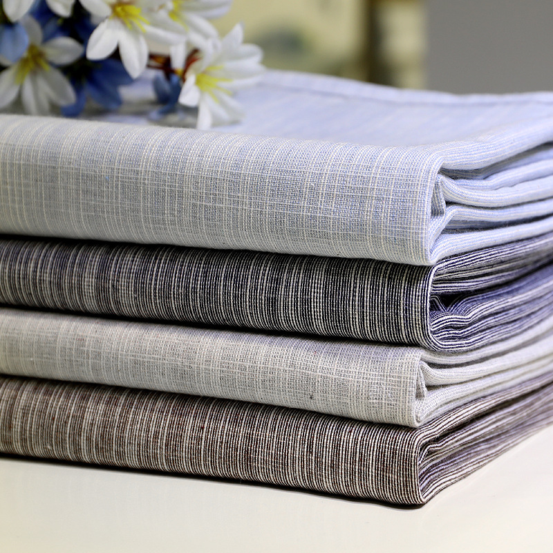 Simple Yarn-dyed Cotton Linen Tablecloth - Image 9