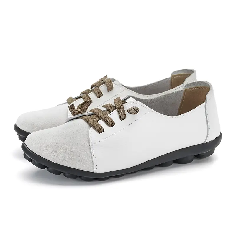 Large Size Foreign Trade Peas Shoes Casual Mom Shoes Stitching
