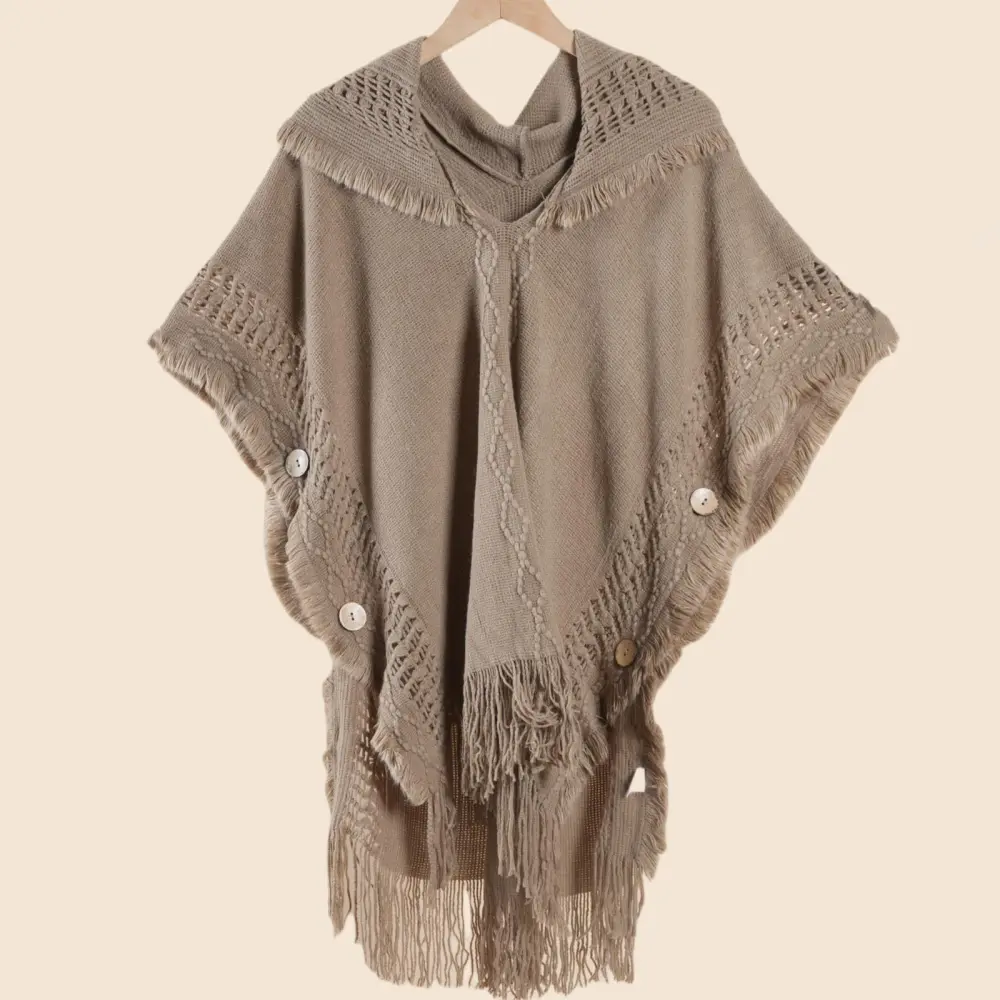 Women's Autumn Winter Knit Travel Shawl
