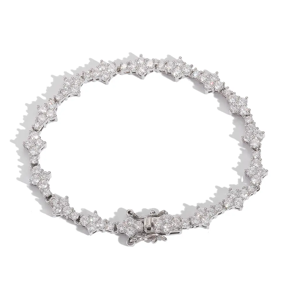 European And American New Tennis Bracelet