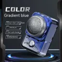 Gradient Blue Six Leaf Blade