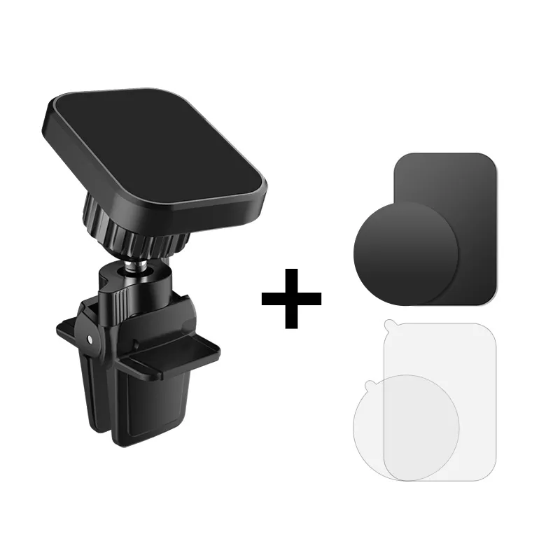 Mobile Phone Holder Car Holder Car Air Outlet Magnet Phone Holder – image 3