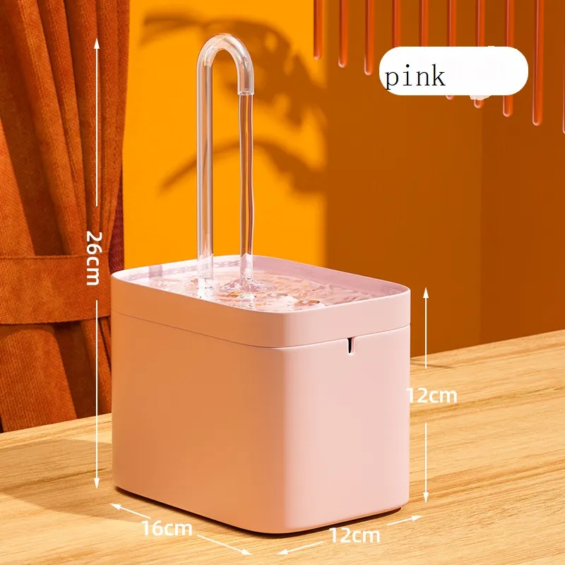Automatic Cat Water Fountain Auto Filter USB Electric Mute Cat Drinker Bowl 1.5L Recirculate Filtring Drinker For Cats Pet Water Dispenser – image 9