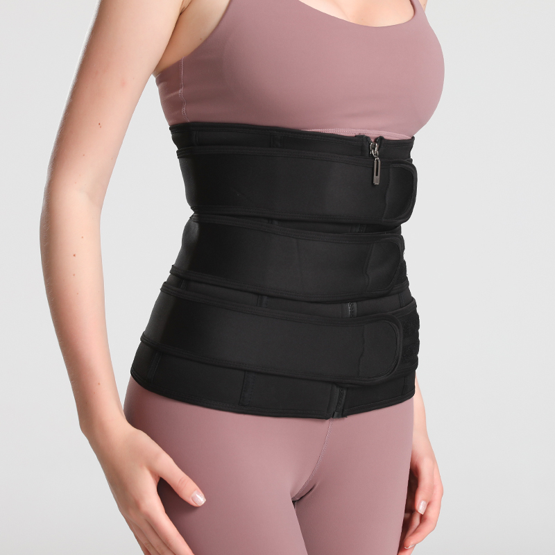 Sweat Waist Trainer For Women, Neoprene Waist Trimmer Belt With Triple Compression, Tummy Control Sauna Band For Workout Fitness Gym