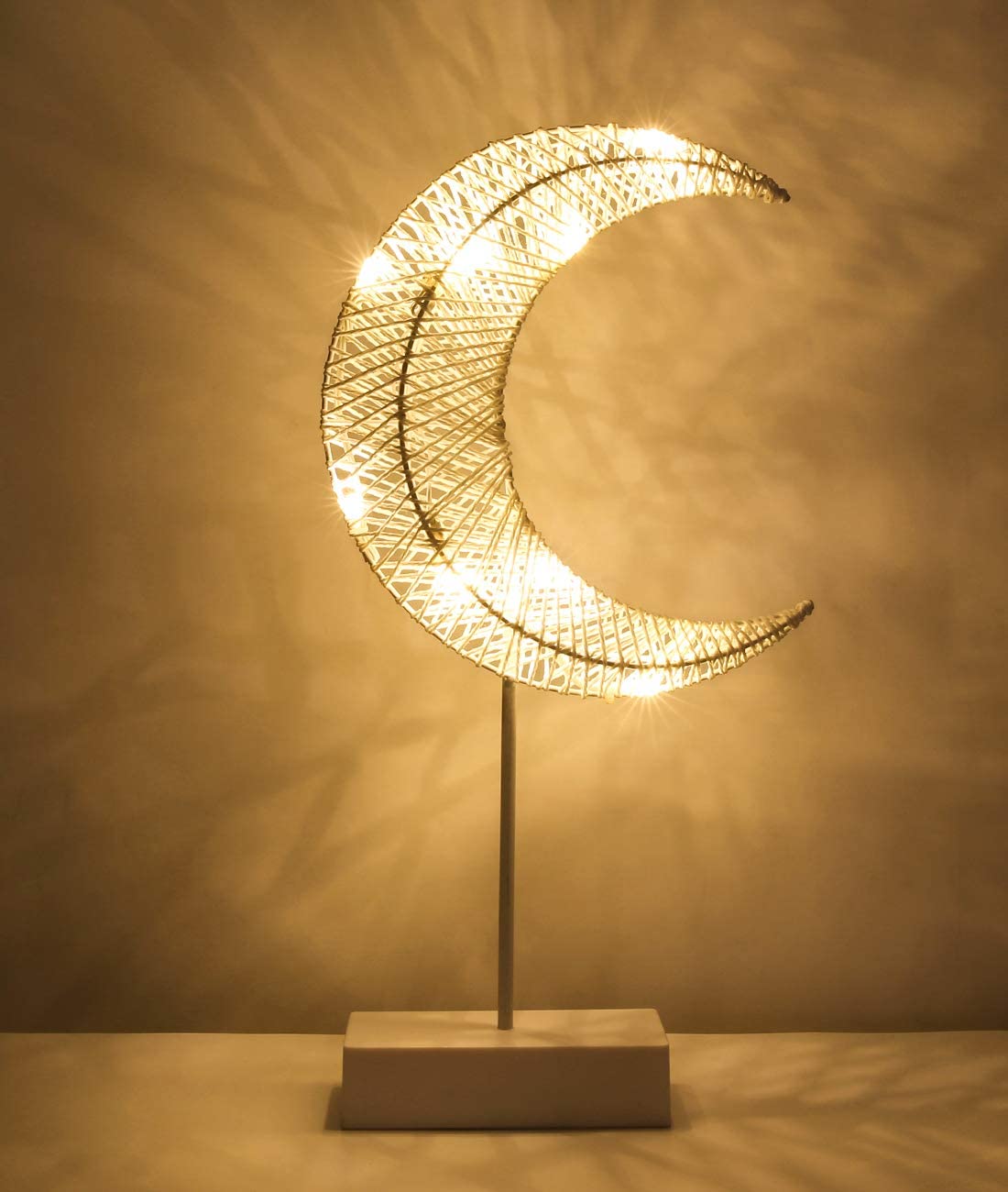 Table lamp crescent moon