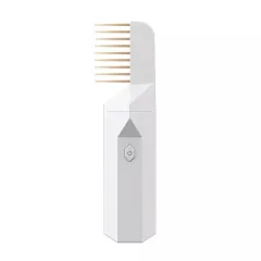Comb Electronic Aromatherapy Stove USB Bakhoor Incense Burner Censer - White - View 1