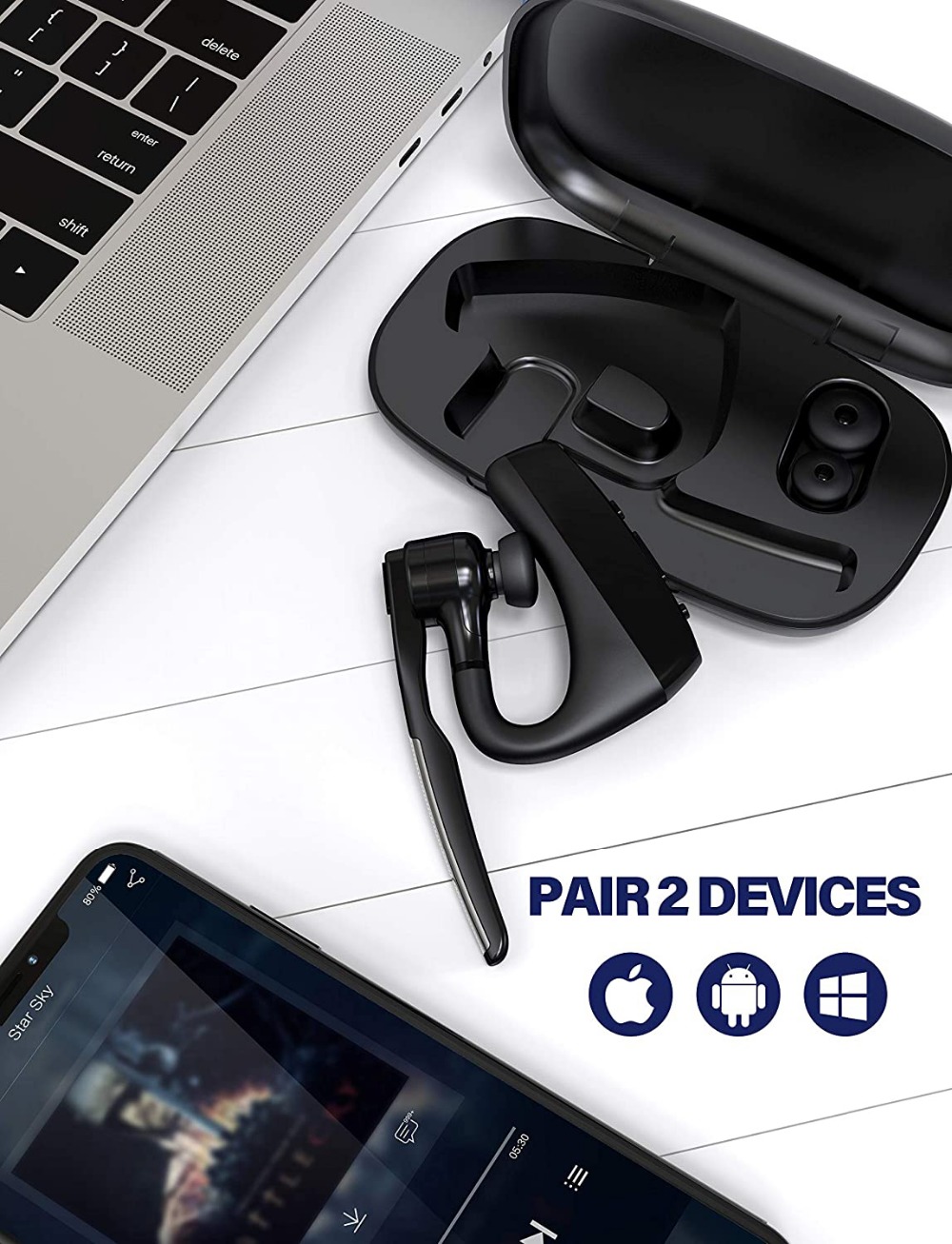 Bluetooth Headset Noise Reduction Without HD - Image 2