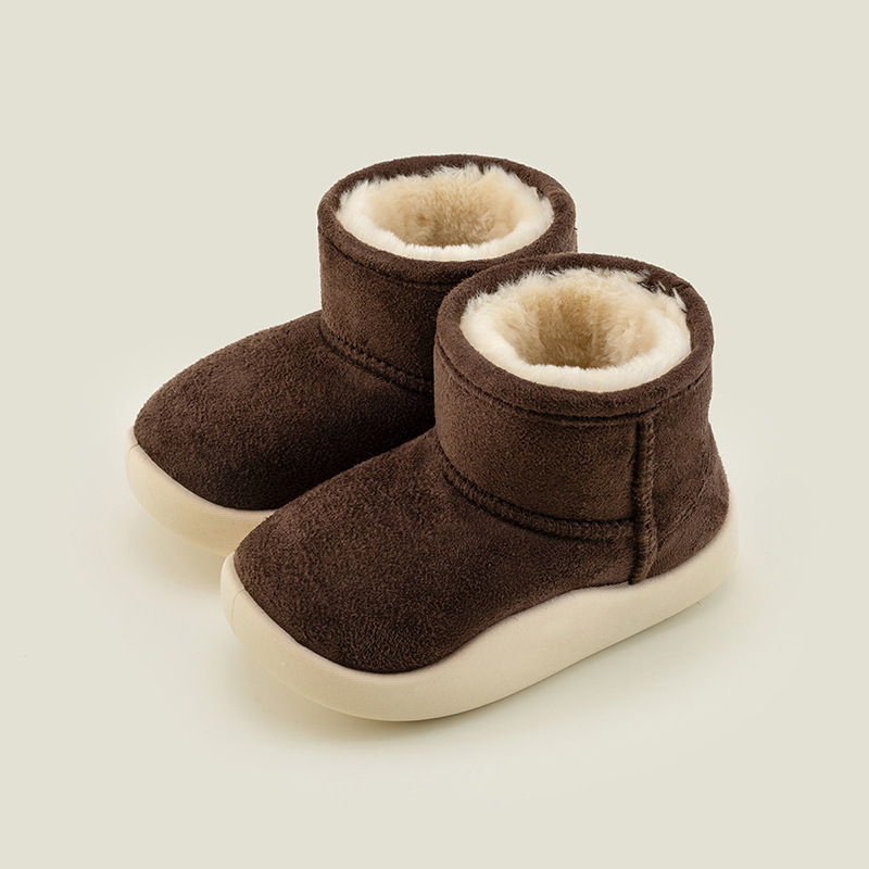 Baby Anti-skid Boy Plush Warm Cotton Boots — foto 6