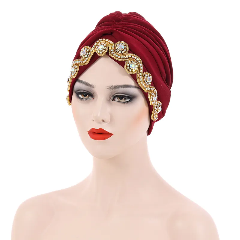 Tramping Line Heavy Industry Indian Cap African Cap Watermelon - Burgundy