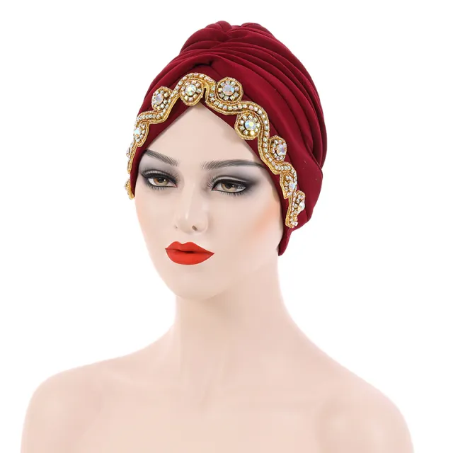 Tramping Line Heavy Industry Indian Cap African Cap Watermelon Burgundy - Shop at LoveMi