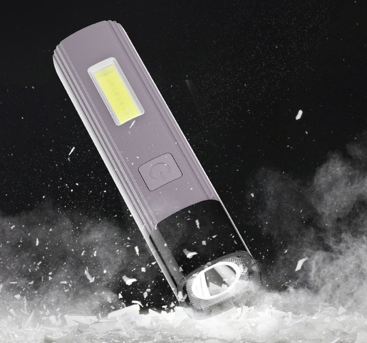 Mini COB Flashlight Rechargeable Outdoor Small Flashlight Walking Portable Household Flashlight — foto 5
