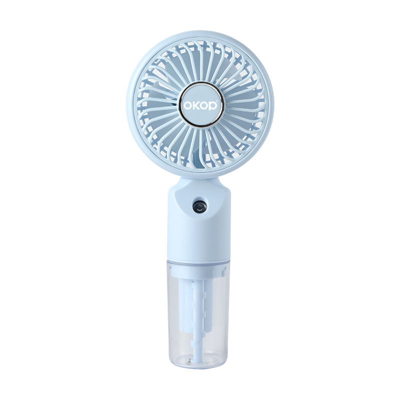 KP-F31 New Handheld Misting Fan Portable USB Mini Fan For Students Outdoor Use Gift Item In Stock Factory Direct product image