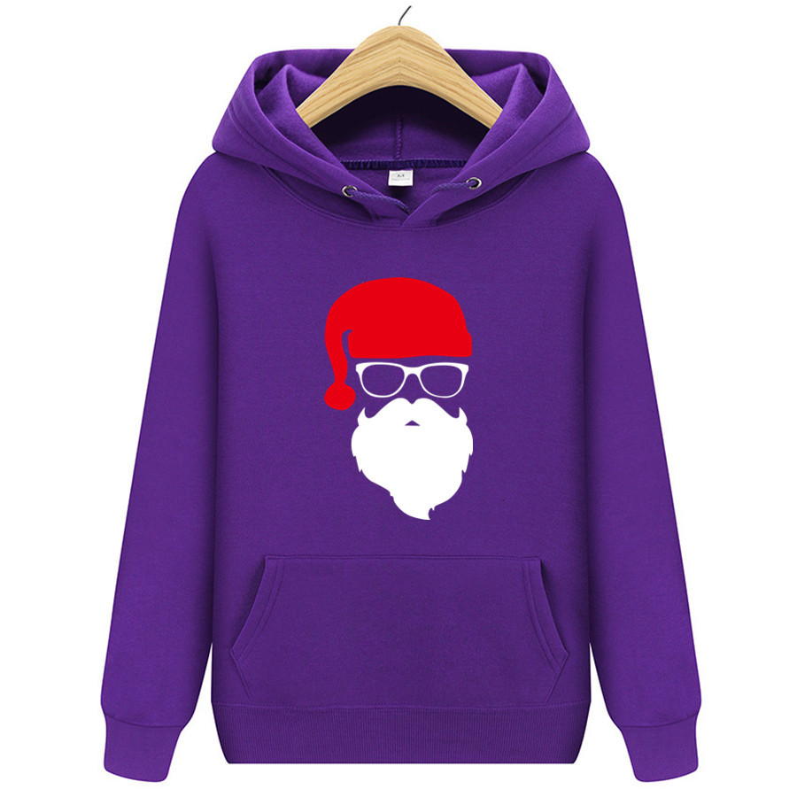 Women's Santa Graphic Print Fashion Sweatshirt