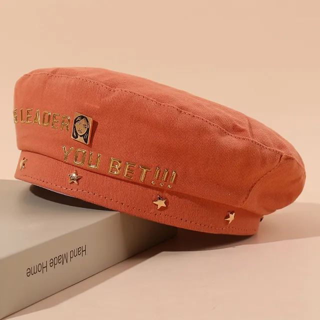 Women's Japanese Fashion Age Reduction Painter Hat Red - Shop at LoveMi